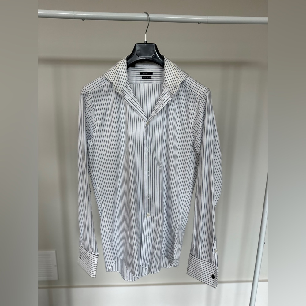 Suit Supply Men’s Button Down- Striped